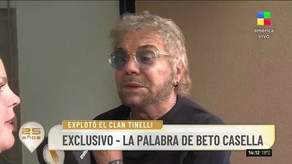 Beto Casella opinó sin filtro sobre el escándalo familiar de Marcelo Tinelli y fue tajante