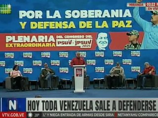 Sec. Gral. PSUV Diosdado Cabello: Una gran cantidad de venezolanos fijan una posición de soberanía
