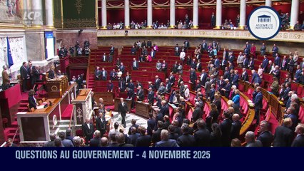 Questions au Gouvernement - Questions au Gouvernement du mardi 04 novembre 2025