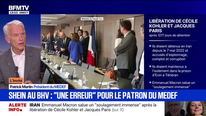 Conférence sur les retraites: Patrick Martin, président du MEDEF, déclare "qu'il ne participera pas" à cette réunion