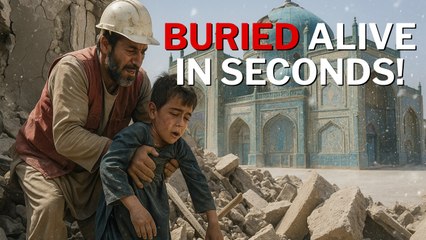 Blue Mosque Damaged as Earthquake Kills 20 in Afghanistan