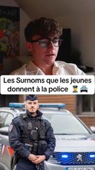 Les Surnoms que les jeunesdonnent à la police 👮‍♀️  #police #polices #surnom #surnoms