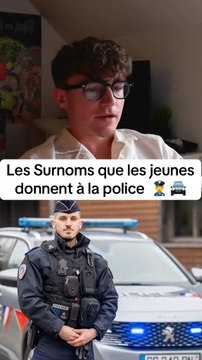 Les Surnoms que les jeunesdonnent à la police 👮‍♀️ #police #polices #surnom #surnoms