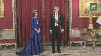 Los reyes posan junto al Sultán de Omán, Haitham Bin Tarik