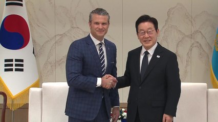 이 대통령 "전작권 조기 회복 시 동맹 심화"...헤그세스 "국방력 강화 지원" / YTN