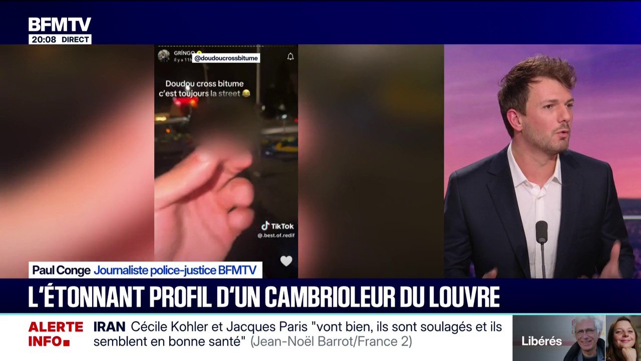 Le profil étonnant d'un des cambrioleurs présumés impliqués dans le cambriolage au Louvre