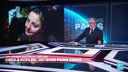 Two French nationals freed from Iranian prison after more than 3 years in detention