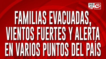 Miles de hectáreas de campo cubiertas de agua