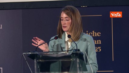 Metsola: A Washington esaltata Italia e leadership Meloni da membri di Camera e Senato