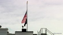 Bandiere a mezz'asta alla Casa Bianca per la morte di Dick Cheney