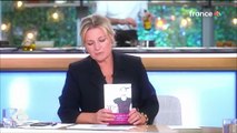 Anne-Elisabeth Lemoine dans C à Vous, capture d'écran France 5