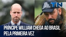 Príncipe William chega ao Brasil pela primeira vez