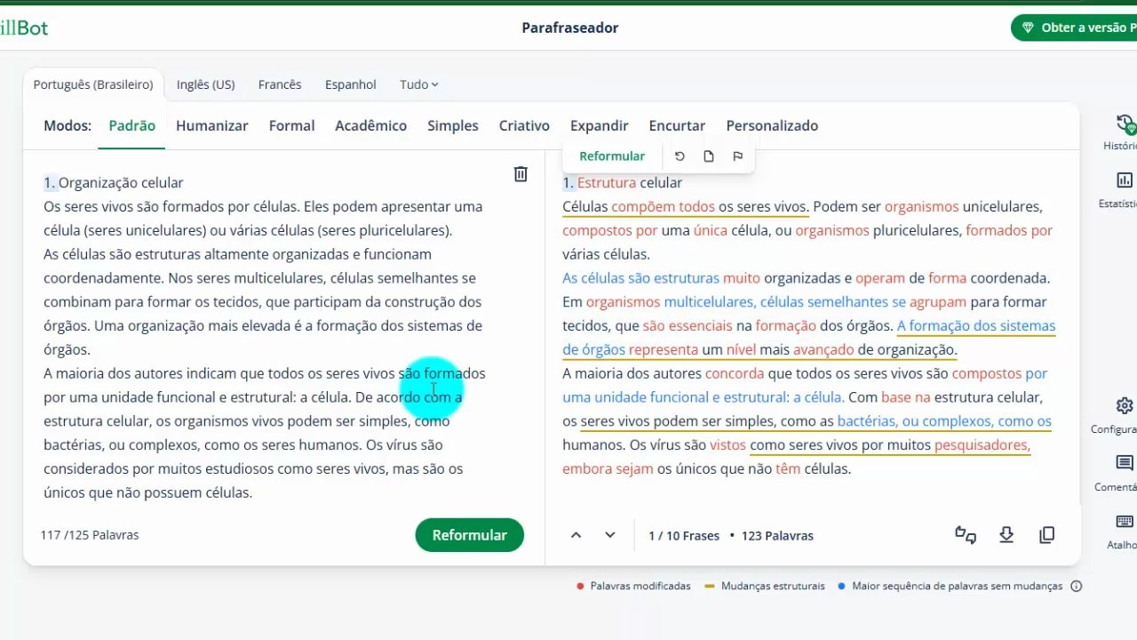 Como Reescrever Qualquer Texto Online