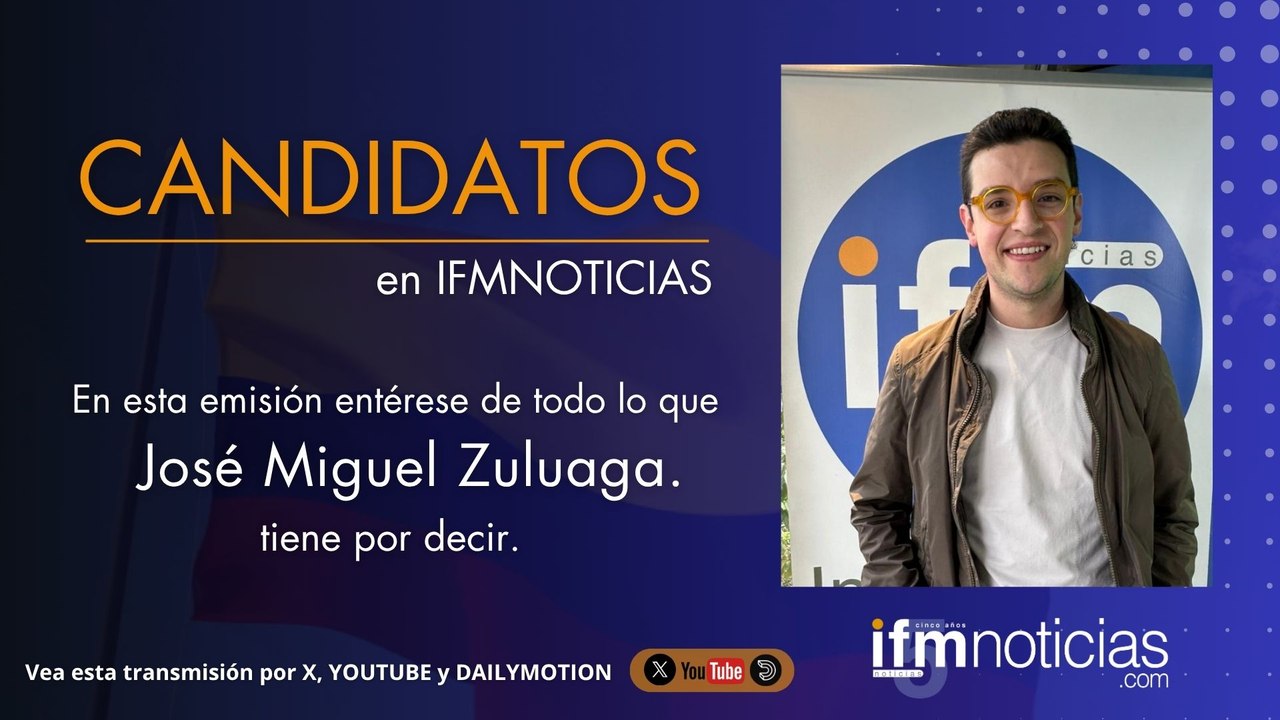 CANDIDATOS EN IFM NOTICIAS: José Miguel Zuluaga, Precandidato al Congreso.