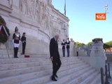 4 Novembre, la foto del reduce Ivo Castellucci che oggi compie 104 anni con il Presidente Mattarella