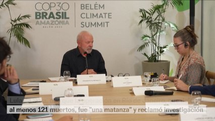 Lula pide investigación por el operativo en Río de Janeiro