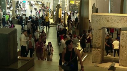 فيديو. بعد عقدين من التحضير... المتحف المصري الكبير يُفتح رسميًا أمام الزوار