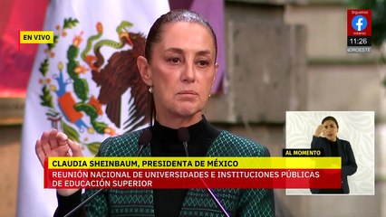 Claudia Sheinbaum encabeza reunión nacional de universidades e instituciones públicas