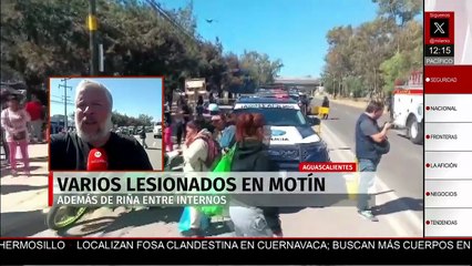 Riña en penal de Aguascalientes deja tres internos lesionados