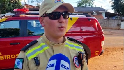 “Traumatismo cranioencefálico e fratura de punho”, confirma bombeiro sobre estado de ciclista que bateu contra caminhão no Floresta