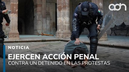 FGE acusa de sabotaje a uno de los detenidos por las protestas tras la muerte de Carlos Manzo