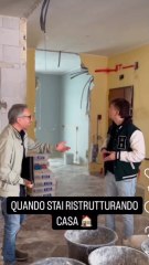 Daniele condotta quando stai ristrutturando casa