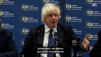 Boris Johnson acusa a la izquierda de haberse rendido al extremismo y abandonar a los judíos