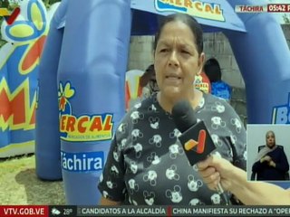 Táchira | Mercal favoreció a más de 300 familias con 2 toneladas de alimentos a precios asequibles
