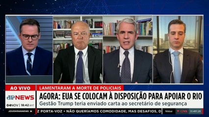 AGORA: EUA se colocam à disposição para apoiar Rio de Janeiro no combate ao crime organizado
