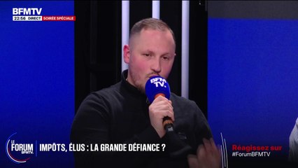 FORUM BFMTV - Pour le budget, Ouahmed, buraliste, propose "de remettre le paquet de cigarettes à 10 euros"