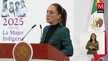 Sheinbaum rechaza violencia en manifestaciones por muerte de Carlos Manzo