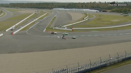 Porsche Sprint Challenge Deutschland GT4 2025 Hockenheim 2 Race 2 Bauchmuller Schreiner Big Crash