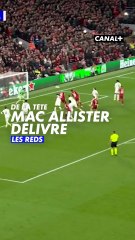 Mac Allister le super-héros d'Anfield face au Real Madrid 🦸‍♂️ #ucl #liverpool
