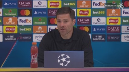 Xabi Alonso: "No vivimos en picos"