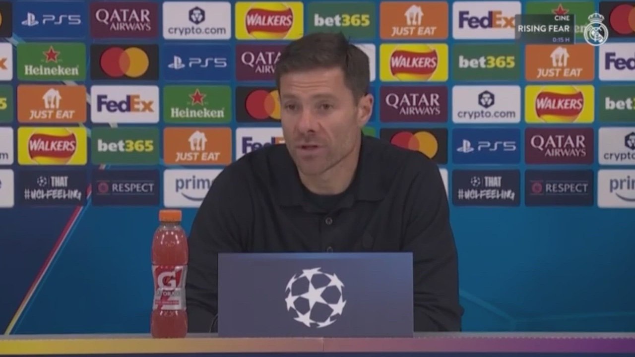 Xabi Alonso: "No vivimos en picos"