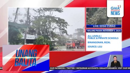 Bagsik ng Bagyong Tino, ramdam din sa iba't ibang lugar sa Negros Occidental; 1,500 pamilya sa Bacolod, inilikas | Unang Balita