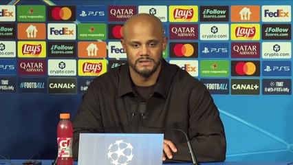 Kompany : « Ce type de match se joue sur un fil » - Foot - Ligue des champions