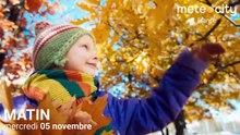 Bulletin météo France du mercredi 05 novembre 2025