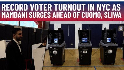 NYC Election Results BREAKING: Historic Voter Turnout in NYC | Mamdani Ahead of Cuomo, Sliwa