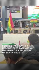 El presidente electo Rodrigo Paz se reunió con pequeños y medianos empresarios en El Alto. Invitó a los productores de La Paz a participar en la reunión del viernes en Santa Cruz, donde también participarán delegaciones internacionales