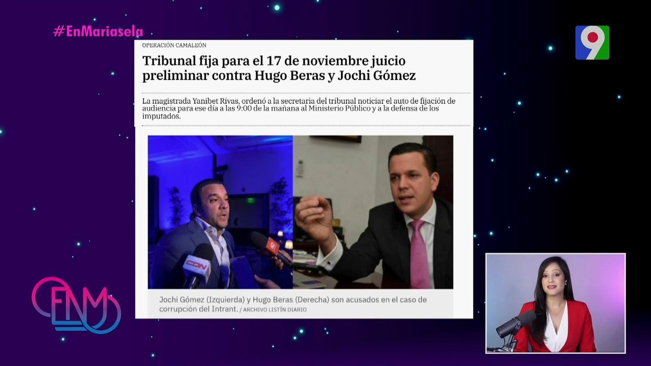 Tribunal fija juicio preliminar contra Hugo Beras y Jochi Gómez | ENM