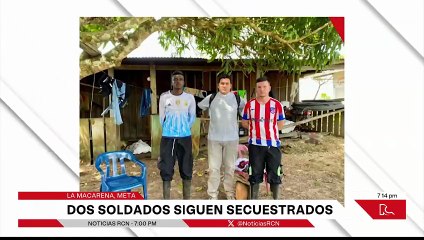 Soldados liberados en Meta volvieron a ser secuestrados por la comunidad