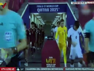 Venezuela debutó con victoria ante Inglaterra en el Mundial Sub-17 Qatar 2025