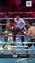 Nonito Donaire wastes NO TIME! Already lands BIG!