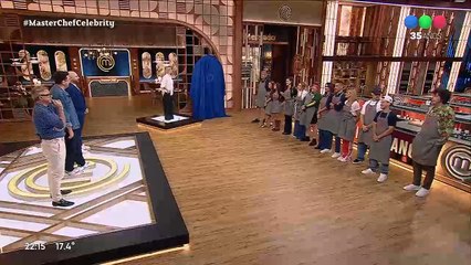 Cruce entre Luis Ventura y Emilia Attias en "MasterChef Celebrity"