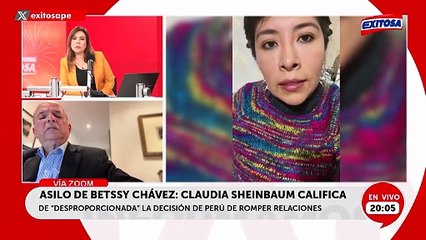 Betssy Chávez ASILADA: ¿Perú le puede negar el SALVOCONDUCTO tras romper relaciones con México?