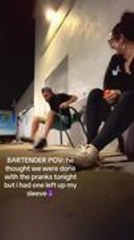 Man Falls After Chair Flips