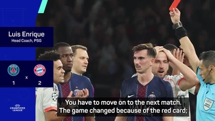 Luis Enrique bemoans 'gifts' and injuries as PSG lose to Bayern