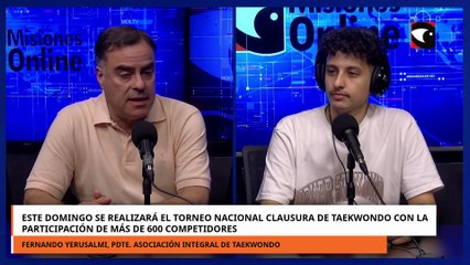 Este domingo se realizará el Torneo Nacional Clausura de Taekwondo con más de 600 competidores