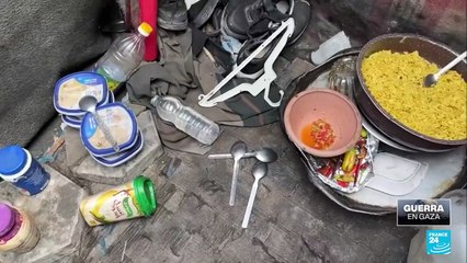 Sobrevivir en Gaza: cocinar al fuego y resistir el hambre ante la llegada del invierno